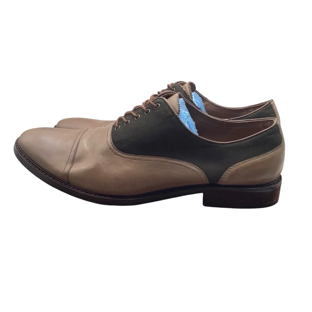 Aldo Men's Two-Tone Leather Oxford Shoes‎ size 13